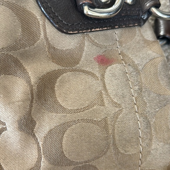 Coach Signature Brown Carryall - Picture 5 of 7